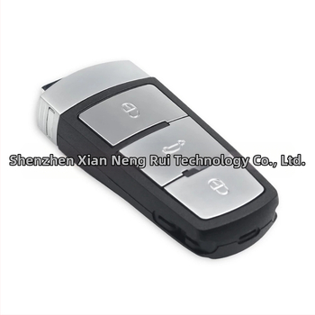 Κλειδί εξ αποστάσεως αυτοκινήτου Volkswagen, 3 πλήκτρα, 433 MHz, ID46 chip, ABS περίβλημα