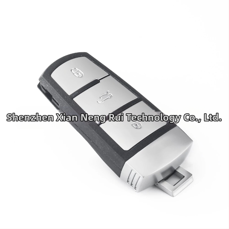 Дистанционен ключ за автомобил Volkswagen, 3 бутона, 433 MHz, ID46 чип, ABS корпус