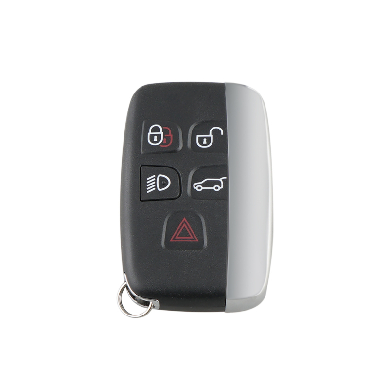 5-gumbi daljinski upravljač za ključ Land Rover Jaguar, kompatibilan s KOBJTF10A, EW93-15k601-AD, 5E0U50357, 315 MHz