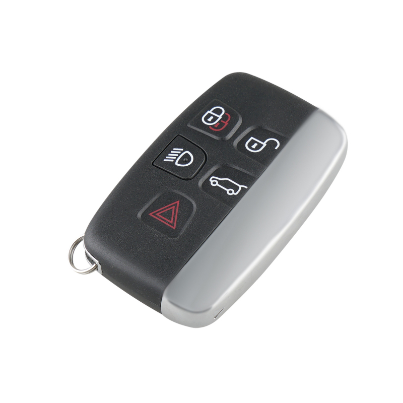 5-gumbi daljinski upravljač za ključ Land Rover Jaguar, kompatibilan s KOBJTF10A, EW93-15k601-AD, 5E0U50357, 315 MHz