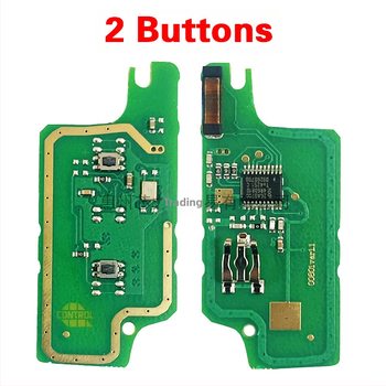 Citroën Logo 2/3 mygtukų sulankstomas raktas VA2/HU83 CE0536 434MHz ID46