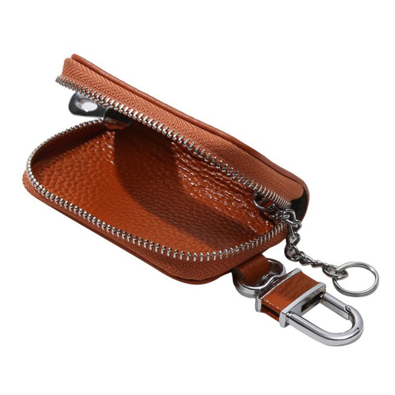 Unisex θήκη κλειδιών αυτοκινήτου και πολυλειτουργική θήκη κλειδιών – δέρμα, αστικός μινιμαλισμός (Δέρμα; Αστικός μινιμαλισμός; Εκτύπωση λογοτύπου; Παραμετροποίηση)