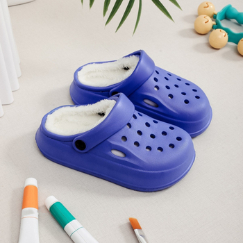 Детски унисекс чехли, EVA горна част и EVA подметка, слипон дизайн, за възраст 1–12 години