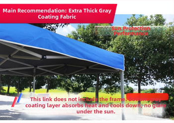 Lauko storas stogo audinys reklaminei palapinei, greitas surinkimas, dviejų kamerų konstrukcija, kamufliažo stilius