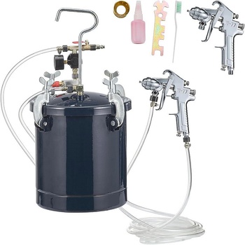 RN-940 Δοχείo πίεσης για βαφή ψεκασμού, αεροκίνητο, μέγ. 60 PSI, αυτοκινητοβιομηχανία