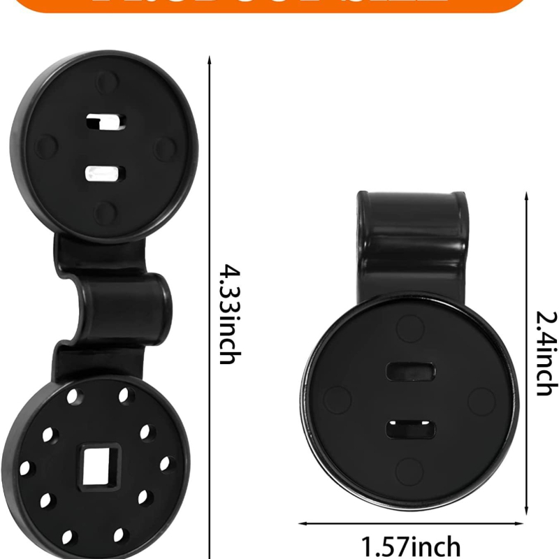 Αποσπώμενος πλαστικός σφιγκτήρας για πλέγμα σκίασης