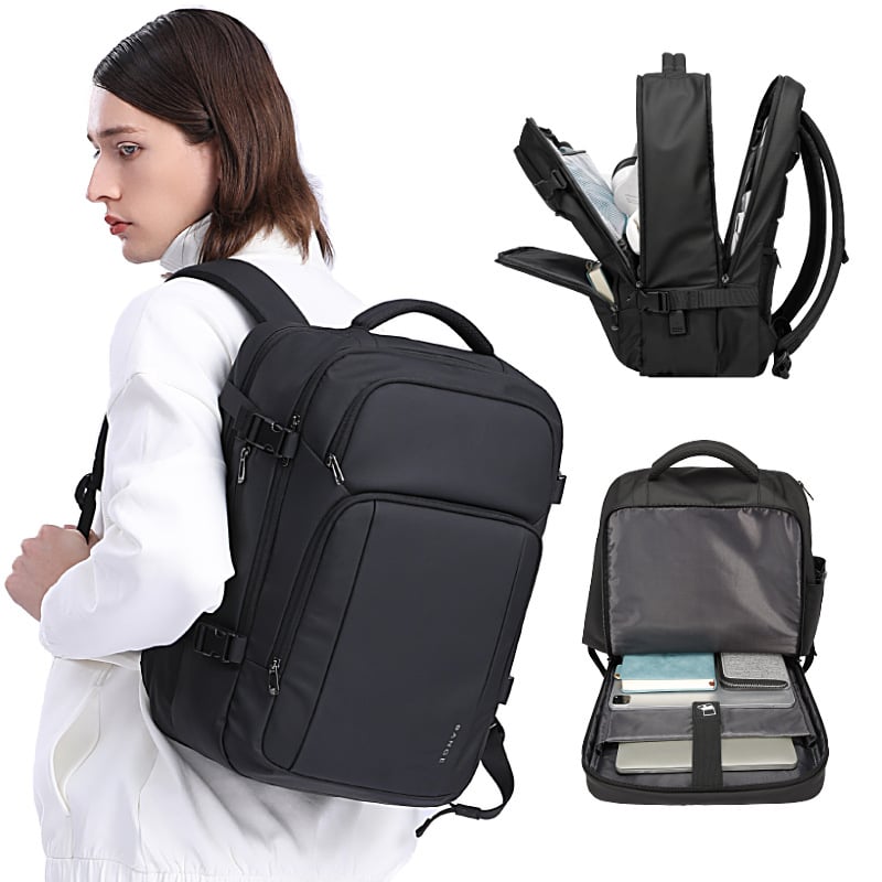 BANGE Unisex äri seljakott, 20–35 L maht, sobib 11-tollise sülearvutiga, Oxford kangas, õhu padi rihm