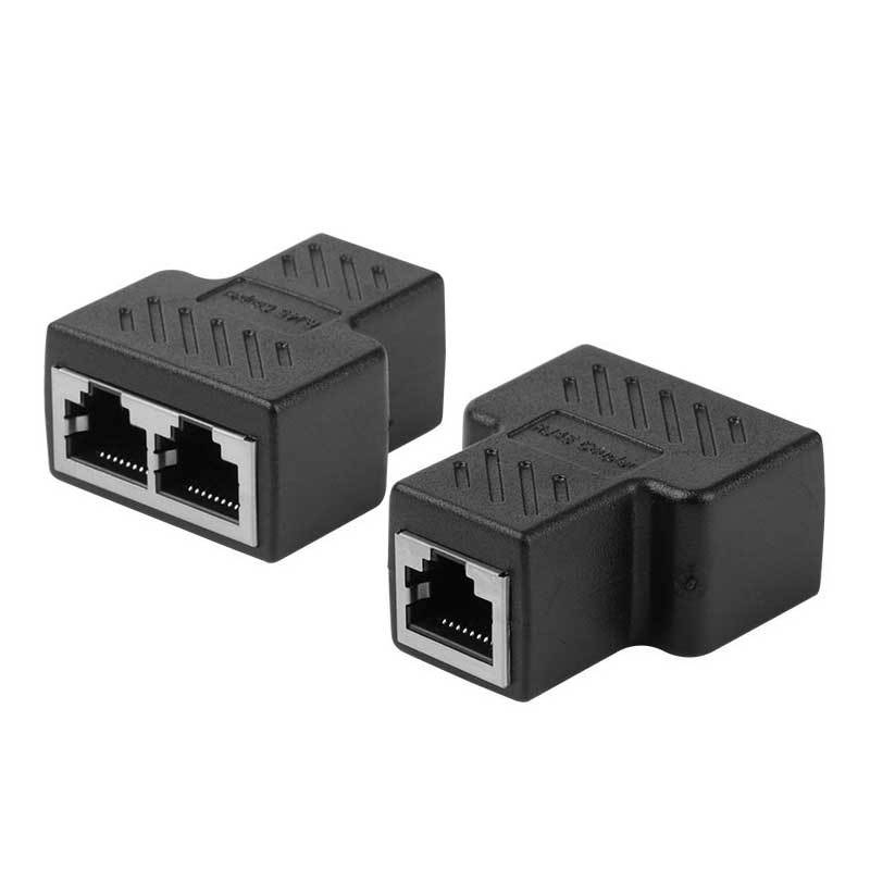 RJ45 прав конектор XC-800, интерфейс RJ45, модел XC-800, пуснат през 2024 г., индивидуално пакетирано