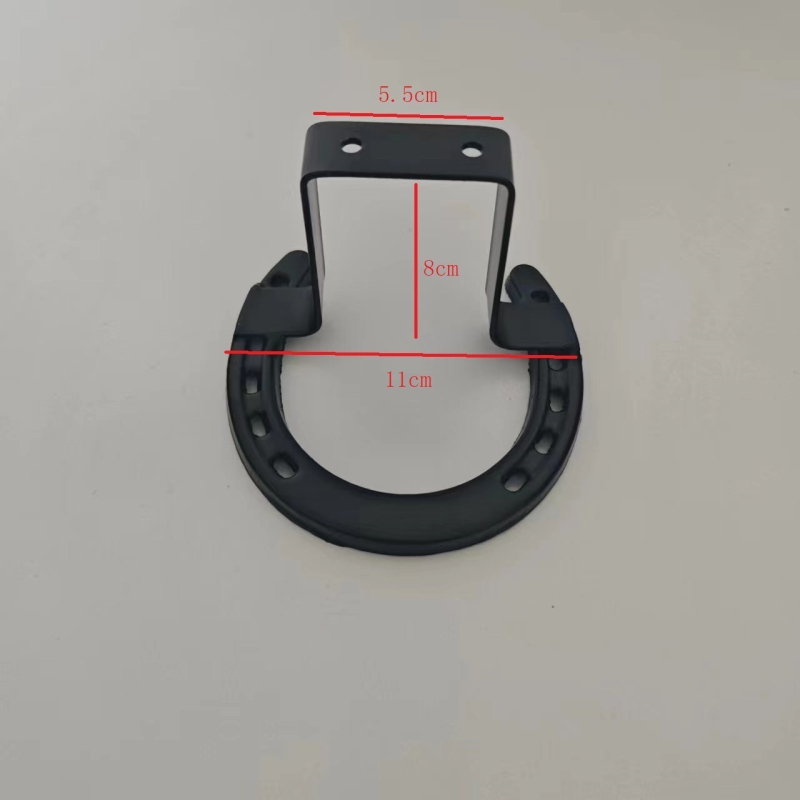 Ράφι αποθήκευσης καπέλων, αντιολισθητικό και χωρίς γρατζουνιές, από σίδηρο, εγκατάσταση με βίδες, 1 επίπεδο