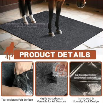 Αντιολισθητικό σταβλικό ματ, ελαφρύ υπόστρωμα ζώων για κτηνοτροφία (αγελάδες, πρόβατα, σκύλοι), πολυεστερικό νήμα, Κωδικός Προϊόντος 0147, Διαθέσιμη Παραμετροποίηση