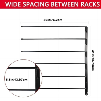 Μεταλλικό στήριγμα για σέλα, συσκευασία 6 τεμαχίων, με δυνατότητα προσαρμογής