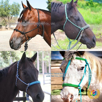 Χαλίνια αλόγου, νάιλον πλεγμένα με πολλούς κόμπους, μοντέλο YT-MLT-01, συσκευασία 50 τεμάχια, διαθεσιμότητα παραμετροποίησης