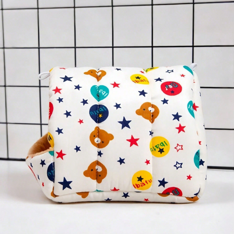 Φωλιά παπαγάλου από βαμβάκι – ζεστή χειμερινή πλεκτή φωλιά για ενήλικο παπαγάλο