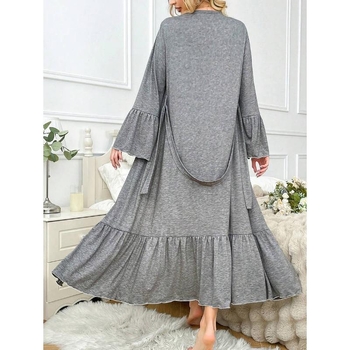 G2766 Prabangus vonios chalatas su pusfleksu audiniu, pagrindinis audinys: medvilnė, medvilnės kiekis mažiau nei 30%, pavasaris 2025