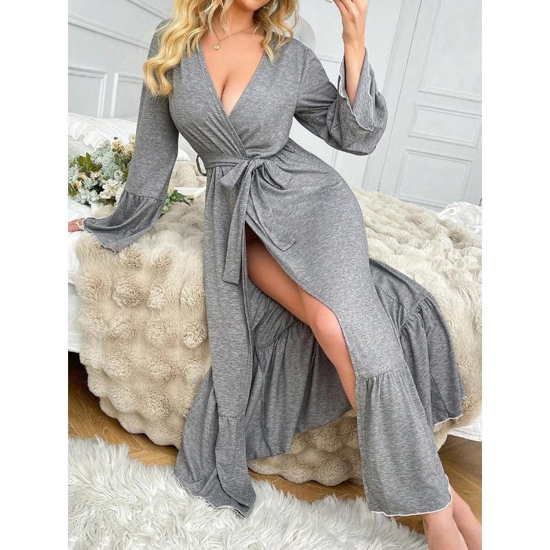 G2766 Prabangus vonios chalatas su pusfleksu audiniu, pagrindinis audinys: medvilnė, medvilnės kiekis mažiau nei 30%, pavasaris 2025