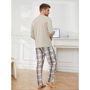 Παντελόνια ύπνου, φλίς από τη μια πλευρά, βαμβάκι, περιεκτικότητα βασικού υφάσματος <30%, Άνοιξη 2025