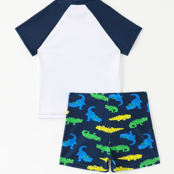 Παιδικό μαγιό δύο τεμάχίων με καρτούν μοτίβο από πολυεστέρα, κωδικός X25008, για ηλικίες 3–7 ετών