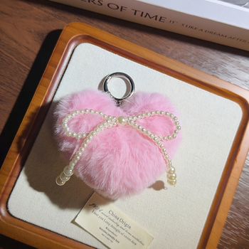 Κλειδοθήκη πλεκτή από μαλλί, μοτίβο καρδιά αγάπης, ημιχειροποίητο, προέλευση Yiwu, Φθινοπωρο 2025