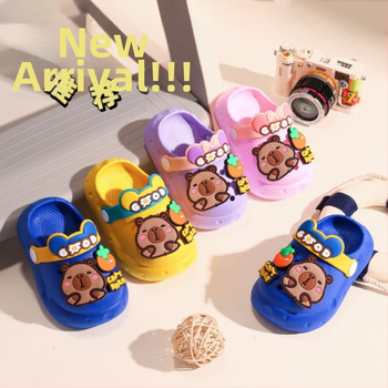 Παιδικές εσωτερικές παντόφλες Crocs σε στυλ Crocs, PVC επάνω μέρος, μαλακή σόλα, unisex, ηλικίες 4–12 ετών