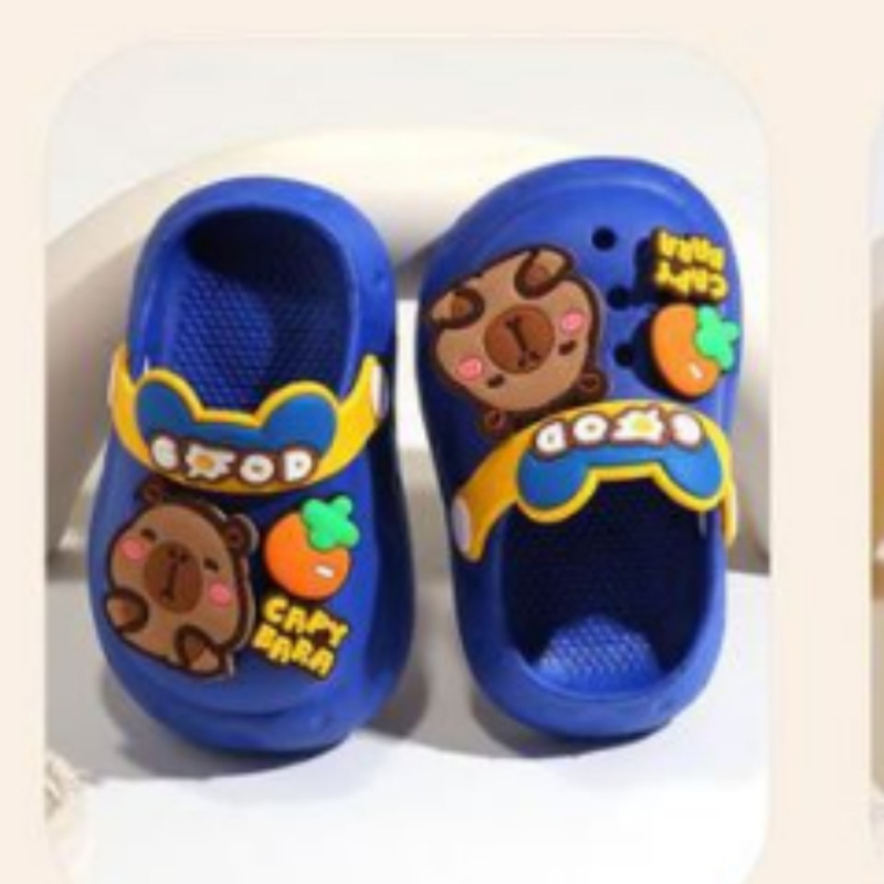 Παιδικές εσωτερικές παντόφλες Crocs σε στυλ Crocs, PVC επάνω μέρος, μαλακή σόλα, unisex, ηλικίες 4–12 ετών