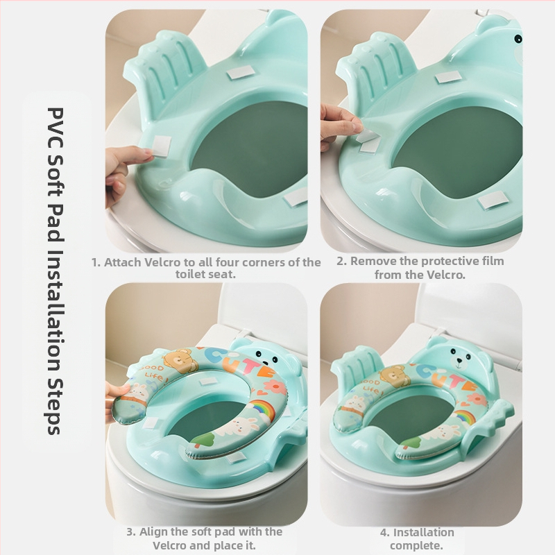 Παιδικός δακτύλιος καθίσματος τουαλέτας, πλαστικό, 1–3 ετών