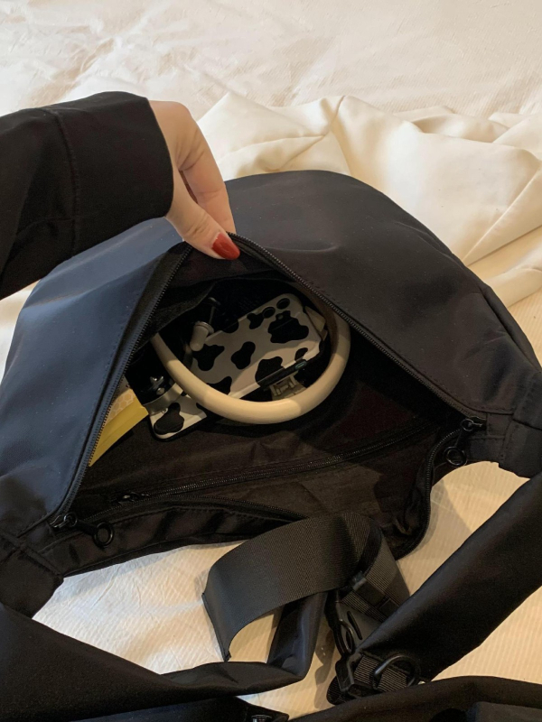 Dumpling stila pleca soma - Universāla, 20-35L, Oxford audums, Ūdensizturīga, Ļoti viegla, Salokāma (Pavasaris 2024)