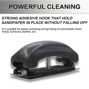 Регулируема извита ръчна платка за автомобилна ламарина – ABS пластмаса, шлайфане и полиране на лака