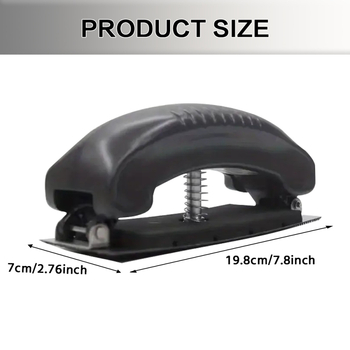 Регулируема извита ръчна платка за автомобилна ламарина – ABS пластмаса, шлайфане и полиране на лака