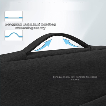 Водоустойчива EVA калъф за лаптоп с удароустойчив дизайн, EVA материал, затваряне с цип, мека дръжка, предназначена за бизнес пътувания