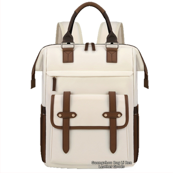 Σακίδιο πλάτης για φορητό υπολογιστή – Γνήσιο δέρμα, κορυφαίας ποιότητας δέρμα από βοοειδή, 20–35L, Ρετρό στυλ Ευρώπης-Αμερικής, Για χρόνο χαλάρωσης και ταξίδια