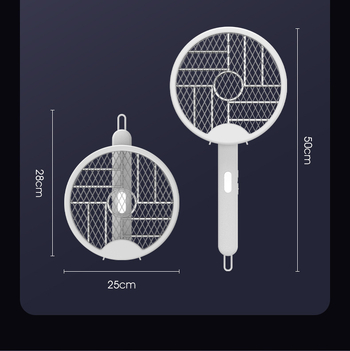 Sulankstomas elektrinis uodų naikintojas su UV šviesa, USB įkrovimas, modelis MX05, 5V, 800mAh, skirtas vidaus ir lauko naudojimui
