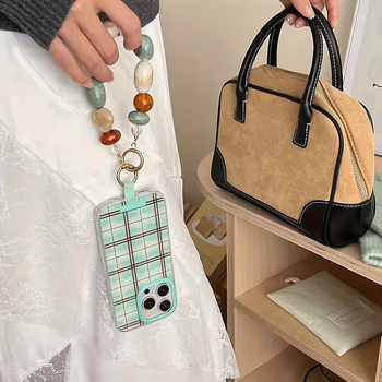 Akrilna geometrijska narukvica-ključanac, kružni uzorak, ženski svakodnevni stil