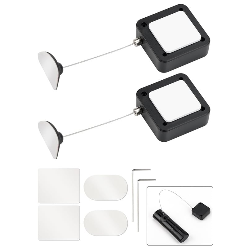 Αποσύρσιμο Κουτί Καλωδίου με Τηλεχειριστήριο — Αντικλοπή, Αντι-Απώλειας, Ατσάλινο Καλώδιο, ABS, Μάρκα PULLBOX, Μέγιστο Φορτίο 0.00016