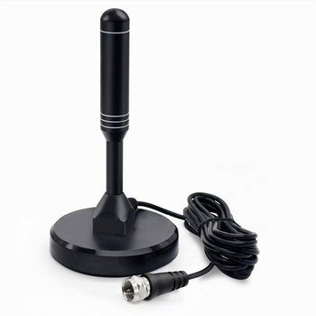 chauwei Παθητική ψηφιακή κεραία τηλεόρασης με βεντούζα για οικία και αυτοκίνητο, HDTV DTMB DVB-T ISDB, F-type αρσενικός συνδετήρας