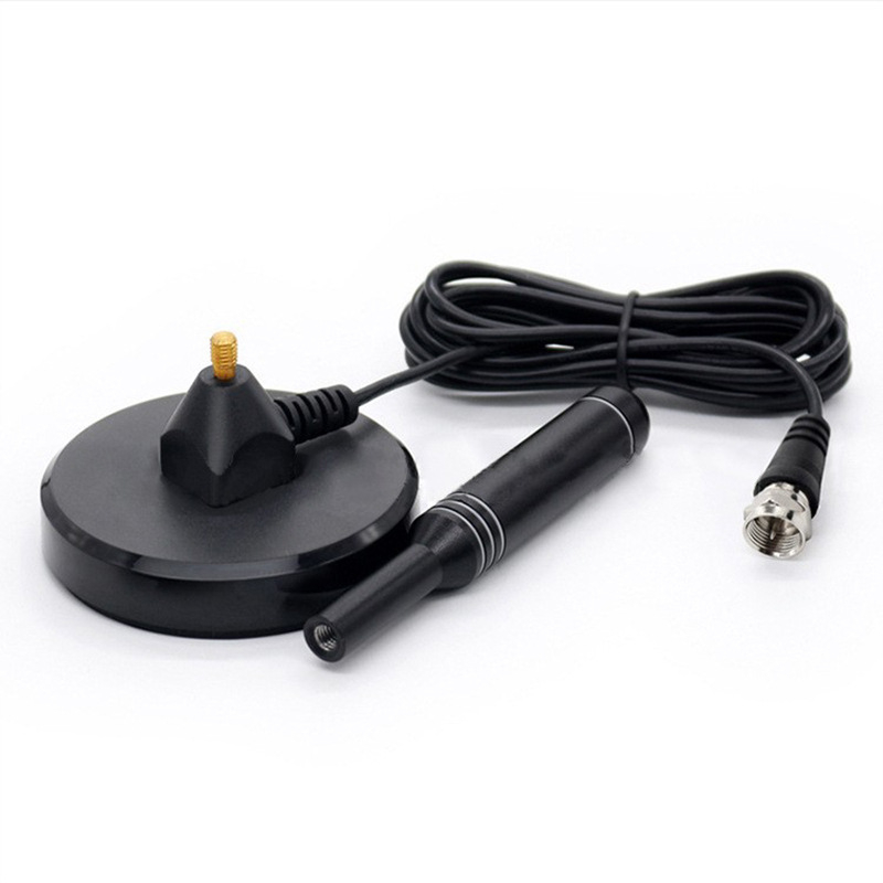 chauwei Παθητική ψηφιακή κεραία τηλεόρασης με βεντούζα για οικία και αυτοκίνητο, HDTV DTMB DVB-T ISDB, F-type αρσενικός συνδετήρας