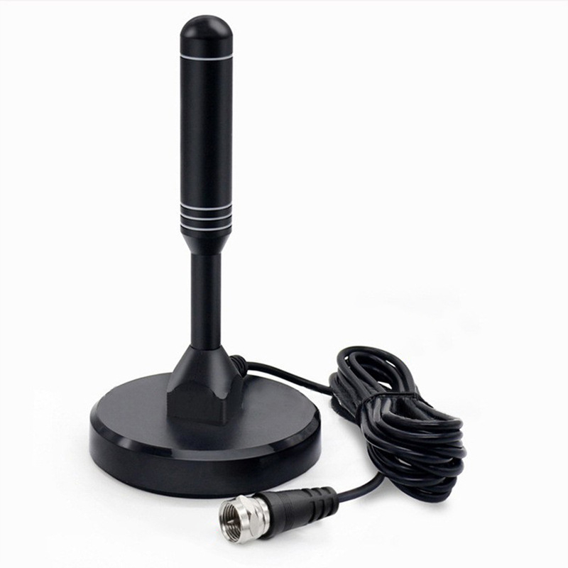 chauwei Παθητική ψηφιακή κεραία τηλεόρασης με βεντούζα για οικία και αυτοκίνητο, HDTV DTMB DVB-T ISDB, F-type αρσενικός συνδετήρας