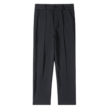 Ανδρικά παντελόνια ίσια γραμμή, επιχειρηματικό στυλ, Πολυεστέρας 94,8% / Spandex 5,2%, καθημερινή χρήση