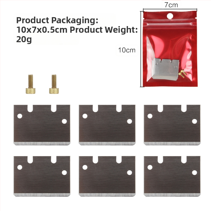 Μεταλλικός σκραπερ πλατφόρμας για 3D εκτυπωτή με PEI φύλλο, λεπίδα καθαρισμού και εξάγωνο κλειδί (SN346)