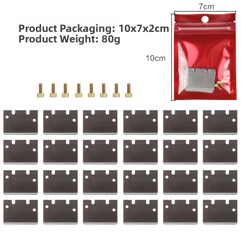 Μεταλλικός σκραπερ πλατφόρμας για 3D εκτυπωτή με PEI φύλλο, λεπίδα καθαρισμού και εξάγωνο κλειδί (SN346)