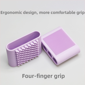 Very clever силиконова ръкавица за тяло с четири пръста за кучета — четка за гръб, душ гъба, анти-изплъзване, опаковка 150 бр.