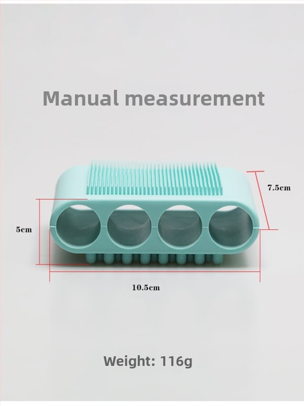Very clever силиконова ръкавица за тяло с четири пръста за кучета — четка за гръб, душ гъба, анти-изплъзване, опаковка 150 бр.