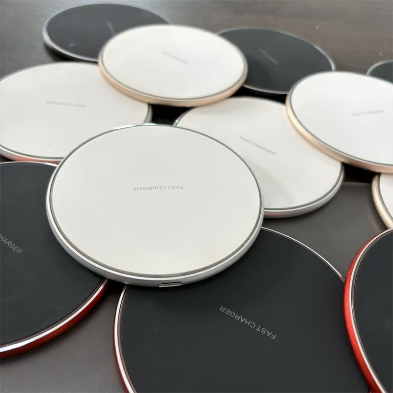 Ασύρματος φορτιστής για smartphones, 10W, Qi ταχεία φόρτιση, συμβατό με Huawei και Apple, QC3.0, 1.67A