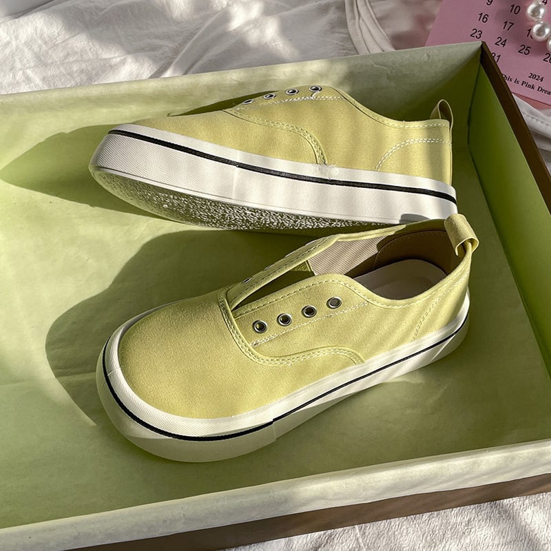 Sieviešu kanvas kurpes, kanvas augšdaļa, gumijas zole, šņorēšana