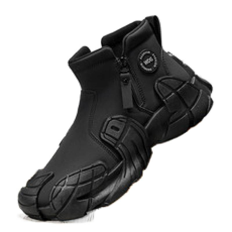 Ανδρικά παπούτσια δρόμου με PU επάνω μέρος, χαμηλή φτέρνα 1-3 εκ, παχιά φτέρνα, φθινοπωρο, μοντέλο ZL2015