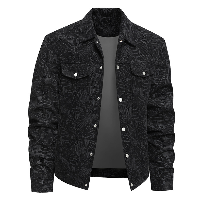 Muška windbreaker jakna s kapuljom, vunena tkanina s dlakom zeca, rever ovratnik, lagani stil, jesen 2025