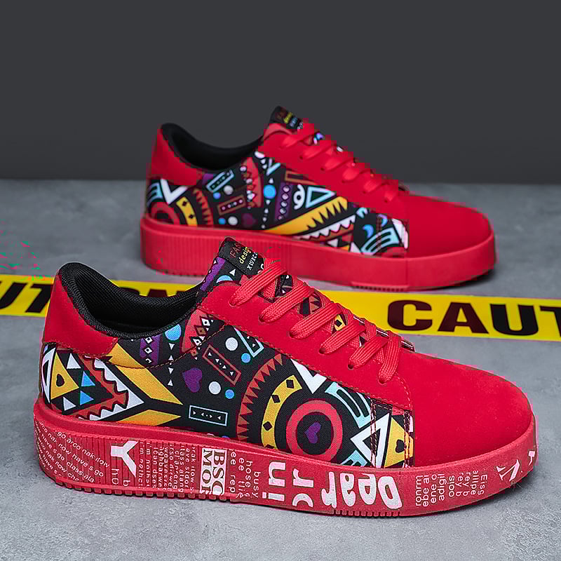 Αθλητικά παπούτσια από καμβά, με χαμηλό ύψος, στρογγυλή μύτη, κορδόνια, σόλα από καουκού χυτευμένη