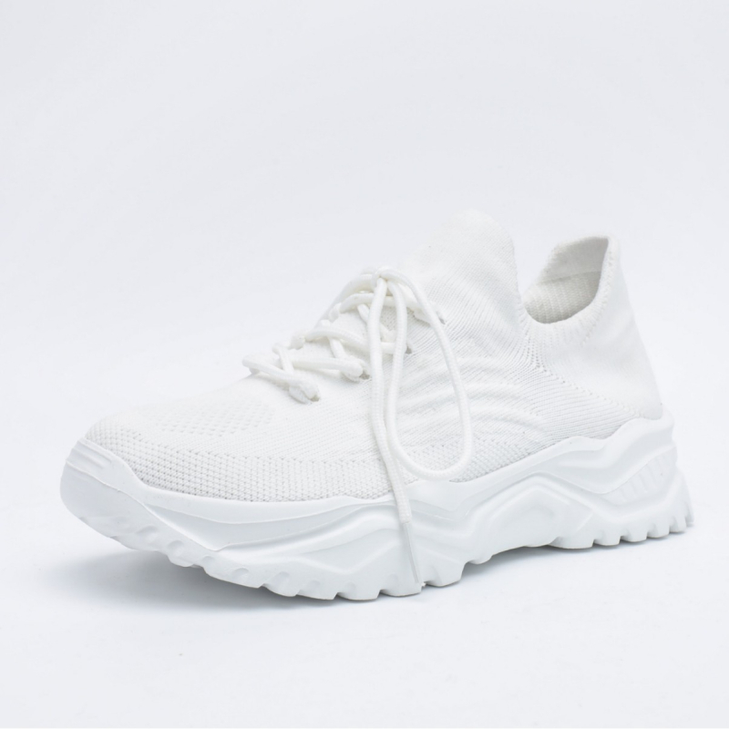 Αναπνεύσιμα παπούτσια με υφασμάτινο επάνω μέρος, σφήνα 3–5 cm, σόλα EVA, εύκολος slip-on σχεδιασμός