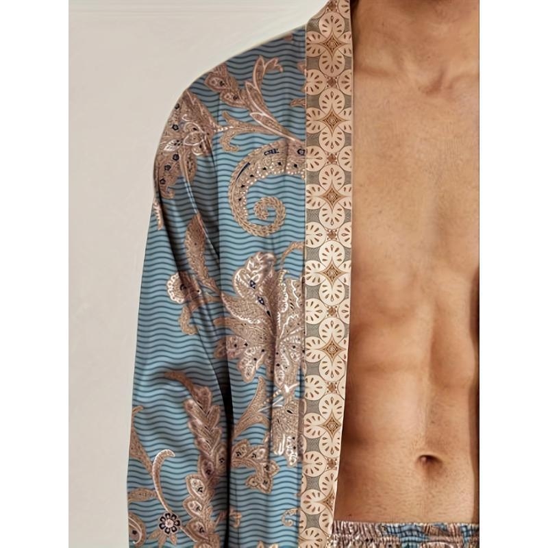 Φθινοπωρινό σετ πιτζάμες, νάιλον, πουλόβερ με premium αίσθηση, γιακά