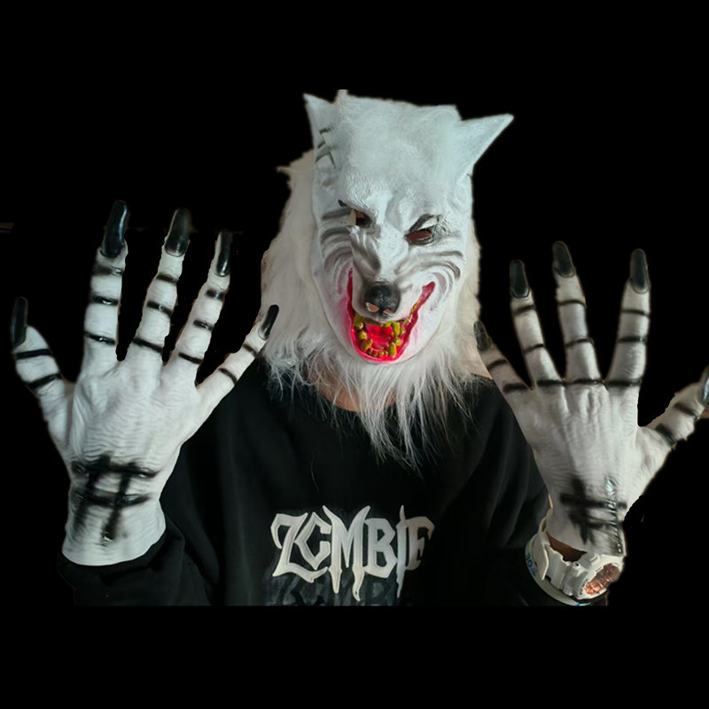 Μάσκα λύκου – Τρόμου, PVC μάσκα για το Χάλογουιν