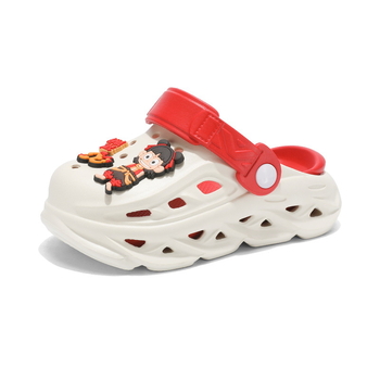 Παιδικά σάνδαλα Cartoon σε στυλ Crocs, EVA επάνω μέρος και σόλα, αναπνεόμενα, αδιάβροχα, αντιολισθητικά